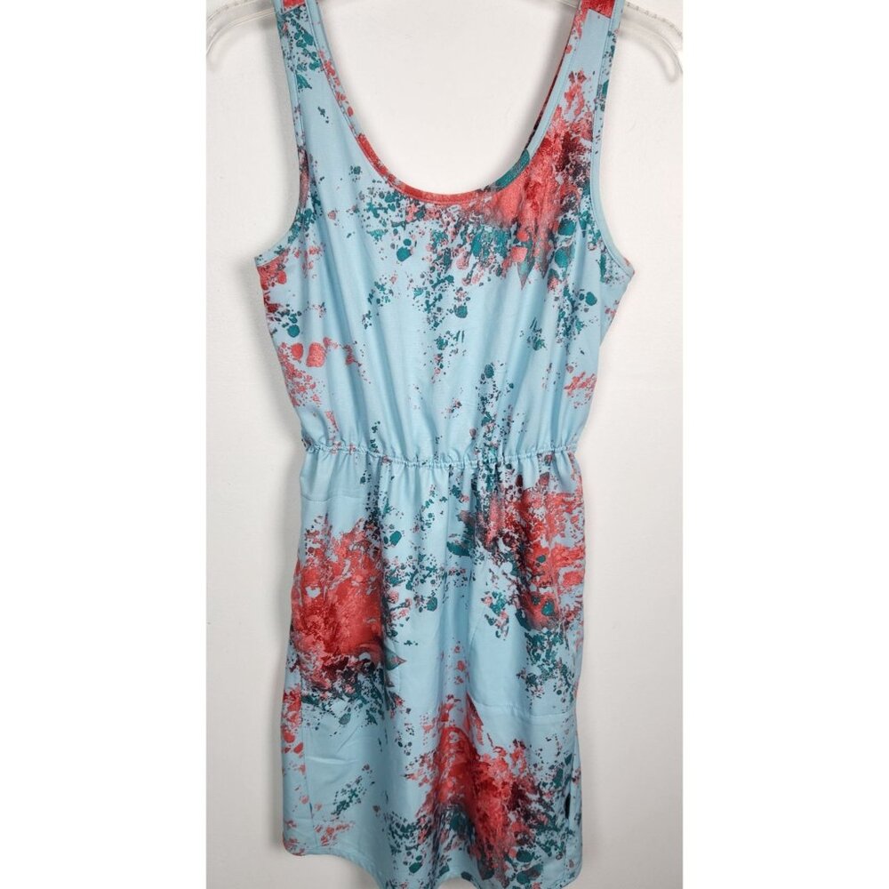 Merrell Women's Sz. S Selectwick Waimea Tank Dress Aquatic Print